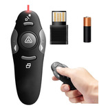 Apresentador Slides Laser Sem Fio Controle Remoto Usb