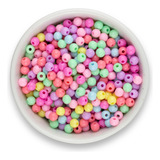 Aprx 1000 Pçs Miçanga Infantil Bola Candy 6mm P Pulseira