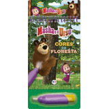 Aquabook Masha E O Urso Cores Da Floresta