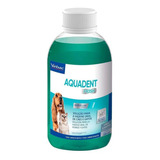 Aquadent Combate Mal Hálito Higiene Cachorro E Gato Virbac