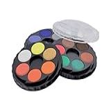 Aquarela Em Pastilha Koh-I-Noor 18 Cores