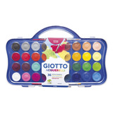 Aquarela Pastilha Giotto 30mm 36 Cores