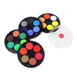 Aquarela Pastilha Koh i noor 24 Cores Keramik Profissional