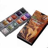 Aquarela Sólida Vintage 12 Cores