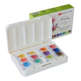 Aquarela White Nights Em Pastilha Botanica 12 Cores