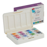 Aquarela White Nights Em Pastilha Tons Pastel 12 Cores
