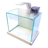 Aquário 15l Quili Slim Q 15 Filtro Luminária Decoração