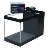 Aquário 20 Litros Retangular Com Sump E Led Bivolt 20x40x25
