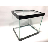 Aquário Beteira Retangular Luxo 4 5lts Acrylic Black Decor