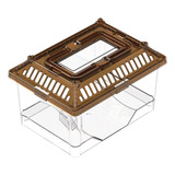Aquário De Tanque De Tartaruga Com Plataforma Basking