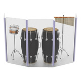 Aquário Isoacustic Percussão 120x60cm 5 Placas