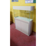 Aquario móvel 200 Lts Vidro 8mm 100x40x50