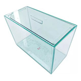 Aquário N2 25x12x17 5litros Peixes E Plantas Ornamental Full