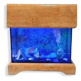 Aquário P Peixe Betta C Móvel E Iluminação 5 Litros