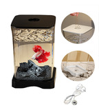 Aquário Retangular 18x12x12 2 2l Beteira Para Peixes Bettas