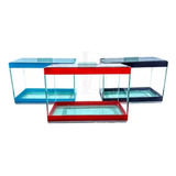 Aquário Retangular Peixes Bettas Vidro Beteira 25x12x15cm 