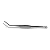 Aquavitro Pinça Ponta Curva 30cm Aquário Planta Inox Forceps