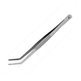 Aquavitro Seachem Pinça Curva 25cm Ponta Grossa Aço Inox 