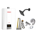 Aquecedor A Gás Lorenzetti Digital Glp 15l Kits Ducha Brinde