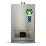 Aquecedor De Água A Gás Komeco Ko 15di Inox 15 Litros Gn Cor Cinza 127v 220v