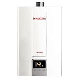 Aquecedor De Água A Gás LZ 2500DE Branco GLP 25 Lts Min Digital Lorenzetti