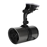 Aquecedor De Carro Forma De Copo De Aquecimento Rápido Soprador De Ar Quente Para Carro Mini Ventilador De Desembaçador De Carro Giratório Portátil De 180 Com Suporte Para Carros