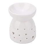 Aquecedor De Fragrância De Iluminação Lâmpada De Fragrância Noturna Forno De óleo De Essência De Cerâmica Fogão De Aromaterapia De Incenso De Vela Para Quarto Sala De Estar Escritório Star 