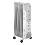 Aquecedor Elétrico Com Rodinhas Eos Comfort Heat 1500w 220v Cor Branco