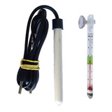 Aquecedor Para Peixe 20w Termômetro Aquário Pequeno 220v