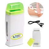 Aquecedor Roll on Cera Quente Depilador Elétrico Mega Bell Aparelho Aquecedor Cera Derreter Cera Para Depilar Cor Verde limão Bivolt Automático 110v 220v
