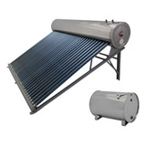 Aquecedor Solar A Vácuo Acoplado 350 Litros Inox 30 Tubos