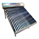Aquecedor Solar Acoplado Vácuo 150lts 15tubos Unisol Aço 316