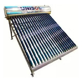 Aquecedor Solar Acoplado Vácuo 200lts 20tubos Unisol Aço 316