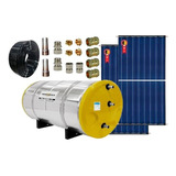 Aquecedor Solar Completo 600 Litros Boiler Placas E Conexão