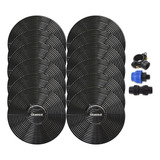 Aquecedor Solar Piscinas 48 000l 12 Placas A1 50mm 50 Mm