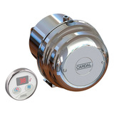 Aquecedor Super Hidro Digital Cardal Inox Cor Prateado 220v