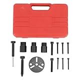 Aqxreight 14 Unidades Kit De Remoção De Embreagem De Compressor AC Versátil Extrator De Instalador De Embreagem De Compressor AC Para Compressor FS6 C171 6P 148