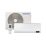 Ar Condicionado Split Samsung Digital Inverter Ultra 18 000 BTUs Frio AR18CVHZAWKNAZ Branco 220V Kit