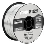 Arame De Solda Mig Alumínio Uso Com Gás 1 0mm Rolo De 500g