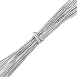 Arame Encapado Galvanizado P Artesanato Branco N 26 10m