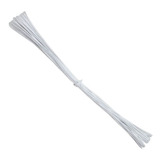 Arame Encapado Para Artesanato N 24 Branco 10 Metros