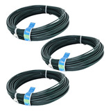 Arame Encapado Pvc Amarrar Alambrado Fio 14 Bwg 2 80mm 3kg