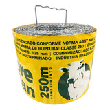Arame Farpado Aço Zincado P Cerca Nelore Rolo 250m Morlan