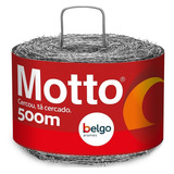 Arame Farpado Belgo Motto 500m