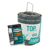 Arame Farpado Top 100m Brinde