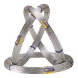 Arame Galvanizado Gerdau Ovalado 2 7 Mm 1250 Metros