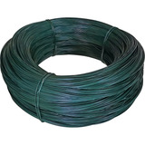 Arame Galvanizado Revestido Com Pvc Verde 50kg Bwg 18 Vonder