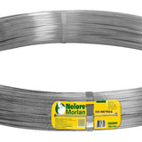 Arame Liso Nelore Ovalado Cerca Galvanizado 2 4x3 0mm 500m
