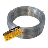 Arame Para Artesanato Galvanizado Fio 0 71mm Liso 1kg N 22