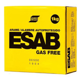 Arame Para Solda Mig Uso Sem Gás 0 8mm 1kg Esab Gas Free